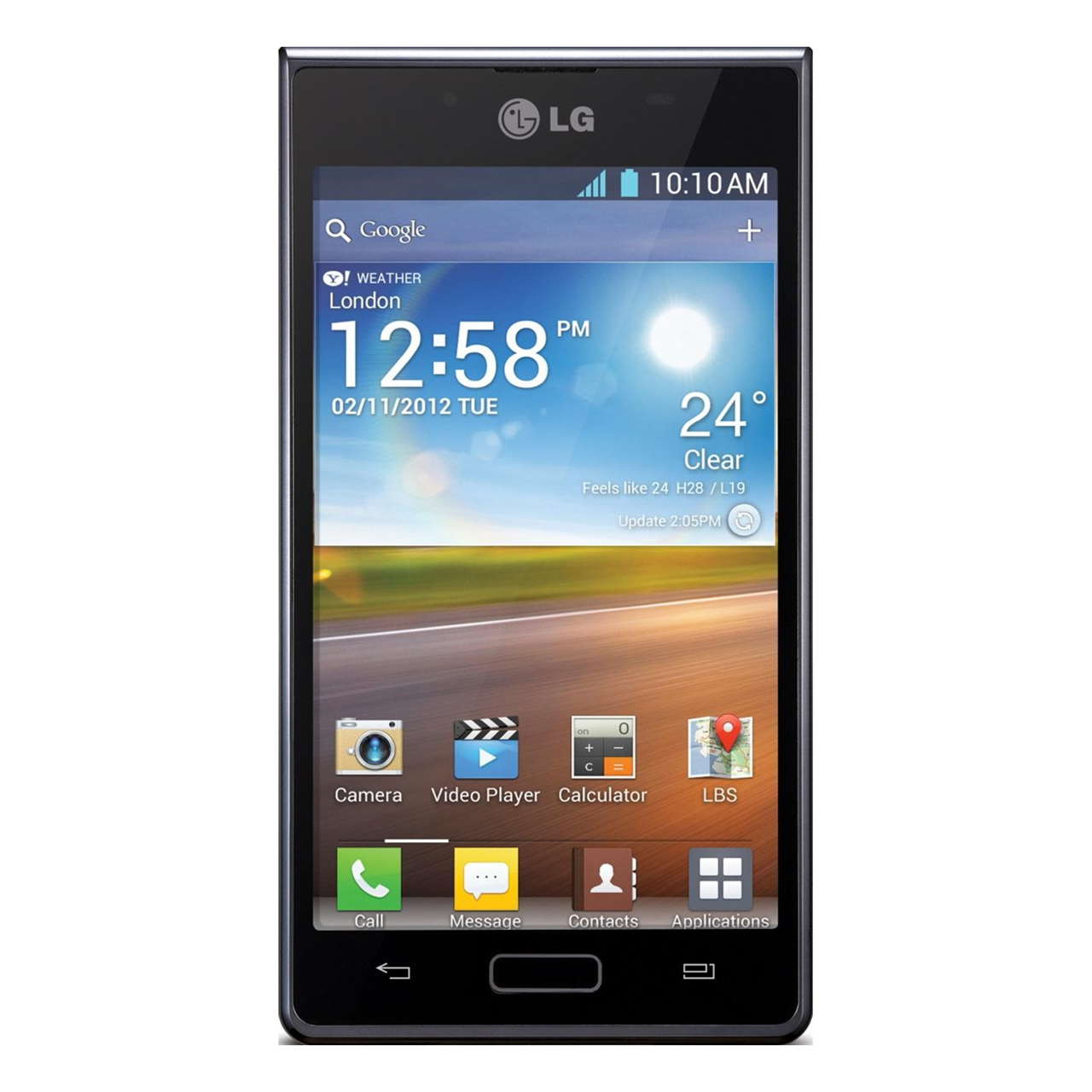 LG P705 Optimus L7 4 GB Siyah Cep Telefonu